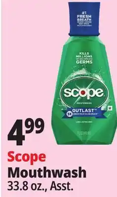 Ocean State Job Lot Scope Mouthwash offer