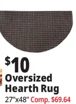 Ocean State Job Lot Oversized Hearth Rug offer