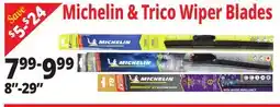 Ocean State Job Lot Michelin & Trico Wiper Blades offer