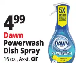 Ocean State Job Lot Dawn Powerwash Dish Spray offer