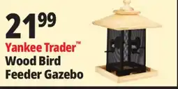 Ocean State Job Lot Yankee Trader Wood Bird Feeder Gazebo offer