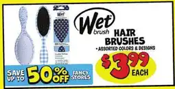 Ollie's Wet brush HAIR BRUSHES offer