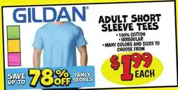 Ollie's GILDAN ADULT SHORT SLEEVE TEES offer