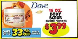 Ollie's DOVE 15 OZ. BODY SCRUB offer