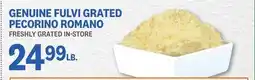 Kings Food Markets GENUINE FULVI GRATED PECORINO ROMANO offer
