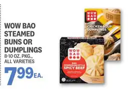 Kings Food Markets WOW BAO STEAMED BUNS OR DUMPLINGS offer
