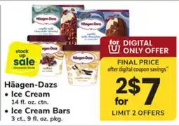 ACME Häagen-Dazs Ice Cream, Ice Cream Bars offer