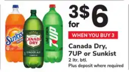 ACME Canada Dry, 7UP or Sunkist offer