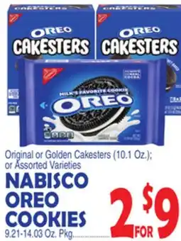 Bravo Supermarkets NABISCO OREO COOKIES offer