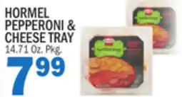 Bravo Supermarkets HORMEL PEPPERONI & CHEESE TRAY offer