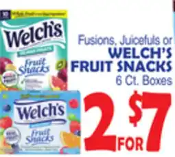 Bravo Supermarkets Welch's FRUIT SNACKS offer