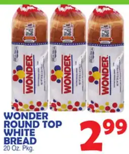 Bravo Supermarkets WONDER ROUND TOP WHITE BREAD offer