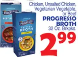Bravo Supermarkets PROGRESSO BROTH offer