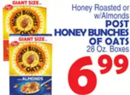 Bravo Supermarkets POST HONEY BUNCHES OF OATS offer