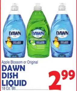 Bravo Supermarkets DAWN DISH LIQUID offer