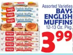 Bravo Supermarkets BAYS ENGLISH MUFFINS offer