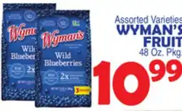 Bravo Supermarkets WYMAN'S FRUIT offer