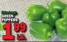 Bravo Supermarkets GREEN PEPPERS offer