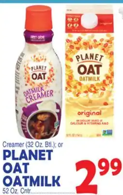 Bravo Supermarkets PLANET OAT OATMILK offer