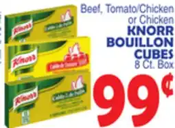 Bravo Supermarkets KNORR BOUILLON CUBES offer