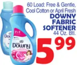 Bravo Supermarkets DOWNY FABRIC SOFTENER offer