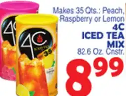 Bravo Supermarkets 4C ICED TEA MIX offer