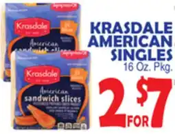 Bravo Supermarkets KRASDALE AMERICAN SINGLES offer