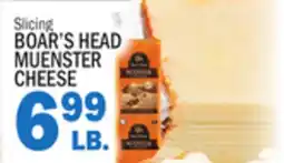 Bravo Supermarkets BOAR'S HEAD MUENSTER CHEESE offer