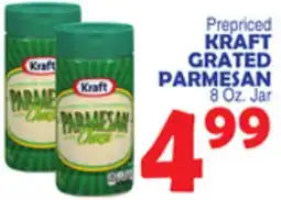 Bravo Supermarkets KRAFT GRATED PARMESAN offer