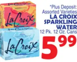 Bravo Supermarkets LA CROIX SPARKLING WATER offer