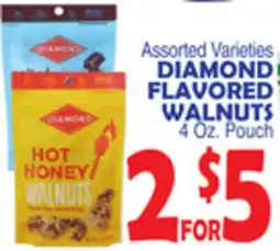 Bravo Supermarkets DIAMOND FLAVORED WALNUTS offer