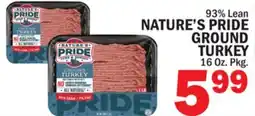 Bravo Supermarkets NATURE'S PRIDE GROUND TURKEY offer