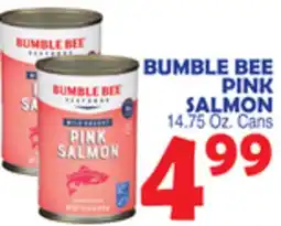 Bravo Supermarkets BUMBLE BEE PINK SALMON offer