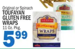C Town TOUFAYAN GLUTEN FREE WRAPS offer