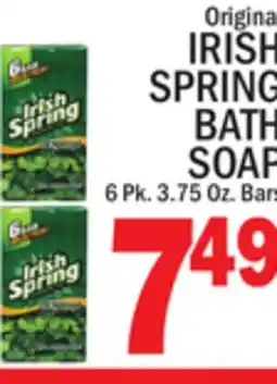 C Town IRISH SPRING BATH SOAP offer