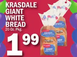 C Town KRASDALE GIANT WHITE BREAD offer