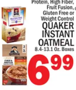 C Town QUAKER INSTANT OATMEAL offer