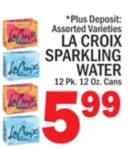 C Town LA CROIX SPARKLING WATER offer
