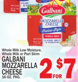 C Town GALBANI MOZZARELLA CHEESE offer