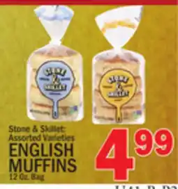 C Town STONE & SKILLET ENGLISH MUFFINS offer