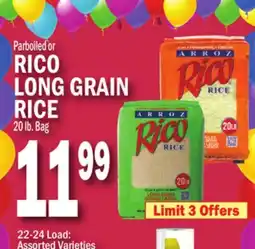 C Town RICO LONG GRAIN RICE offer