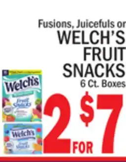 C Town WELCH'S FRUIT SNACKS offer