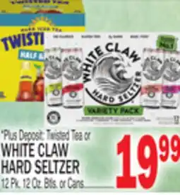 C Town WHITE CLAW HARD SELTZER offer