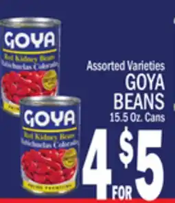 C Town GOYA BEANS offer