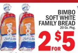 C Town BIMBO SOFT WHITE FAMILY BREAD offer