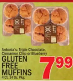 C Town Antonia's Gluten Free Muffins offer