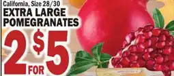 C Town EXTRA LARGE POMEGRANATES offer