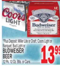 C Town BUDWEISER BEER offer
