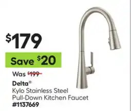 Lowe's Kylo Stainless Steel Pull-Down Kitchen Faucet offer