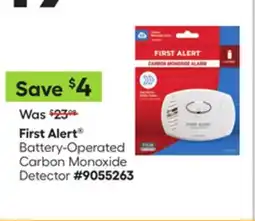 Lowe's Battery-Operated Carbon Monoxide Detector offer